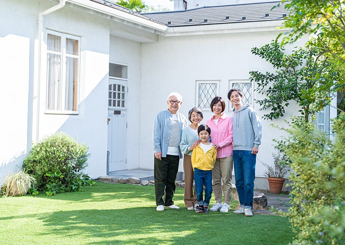 家族構成に合った広さ