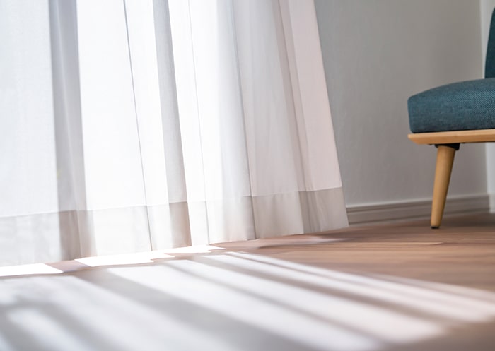 日当たりと風通しを重視