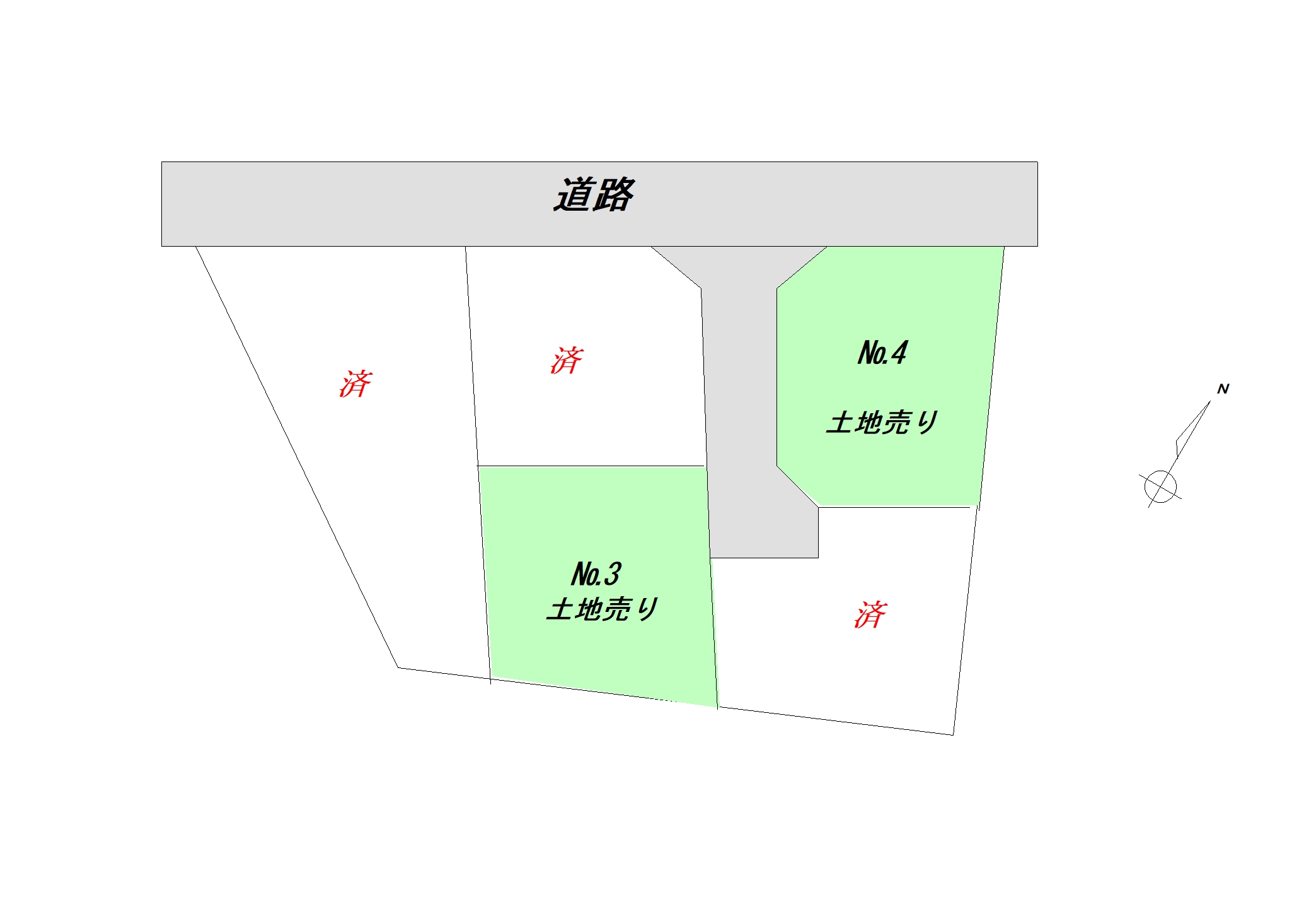 区割図　　土地情報館