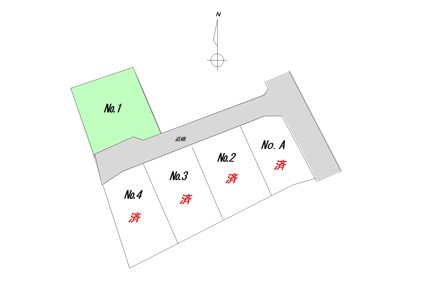 土地情報館　区割図