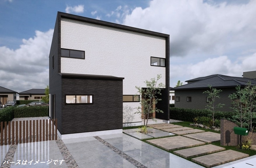 長楽寺1丁目4号棟_外観-min