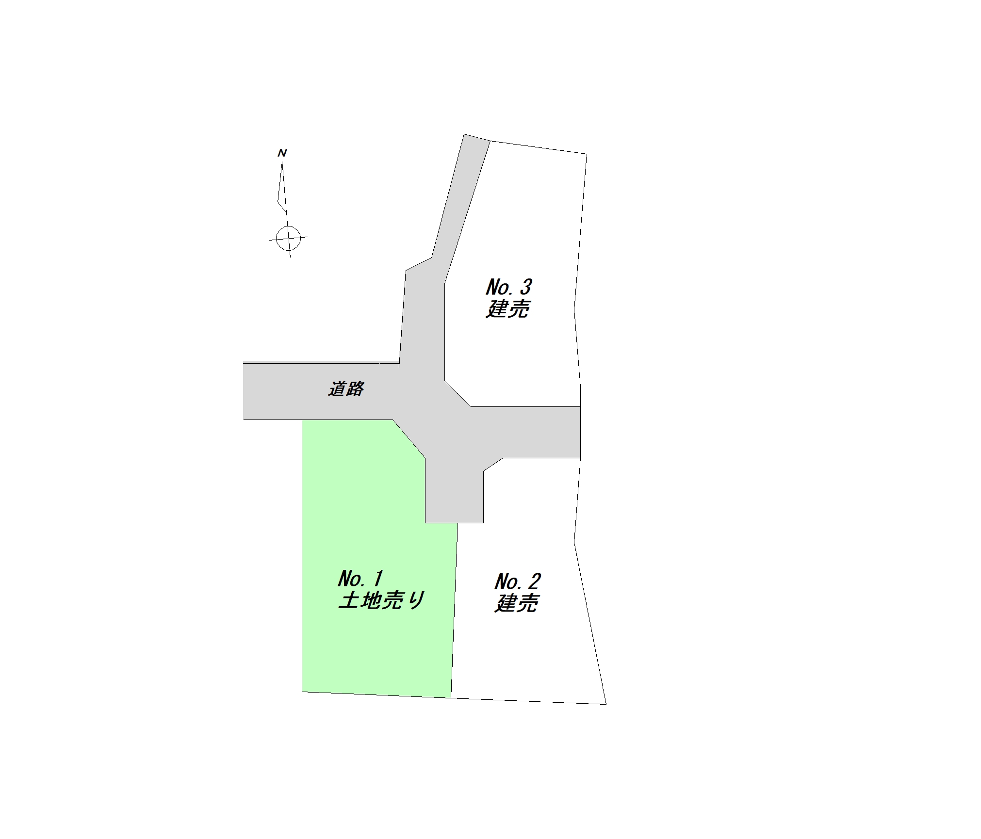 土地情報館　区割図