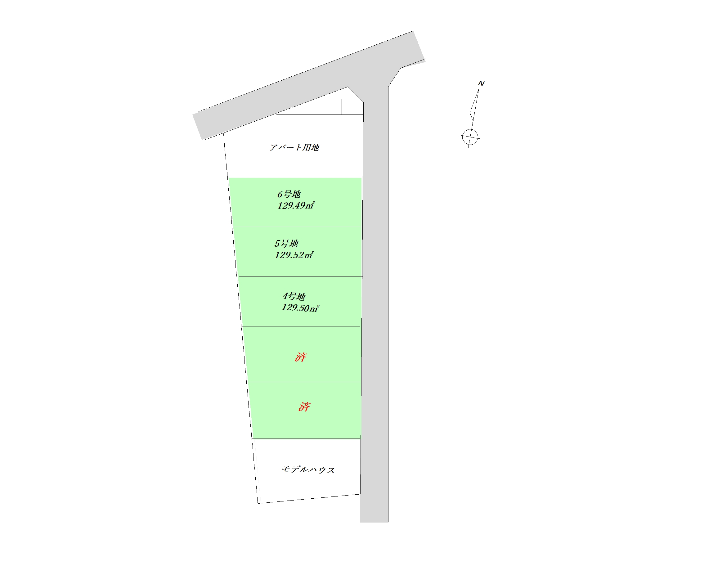 土地情報館　区割図
