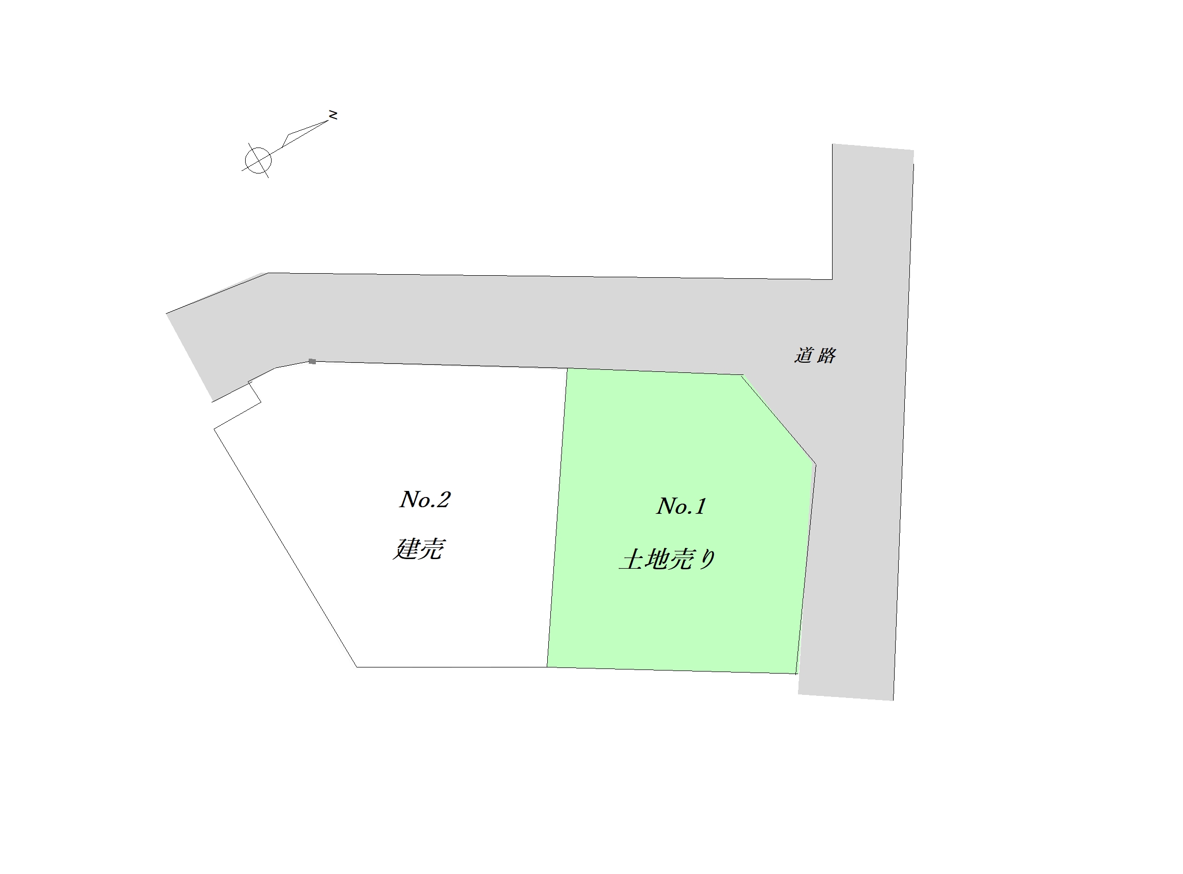 土地情報館　区割図