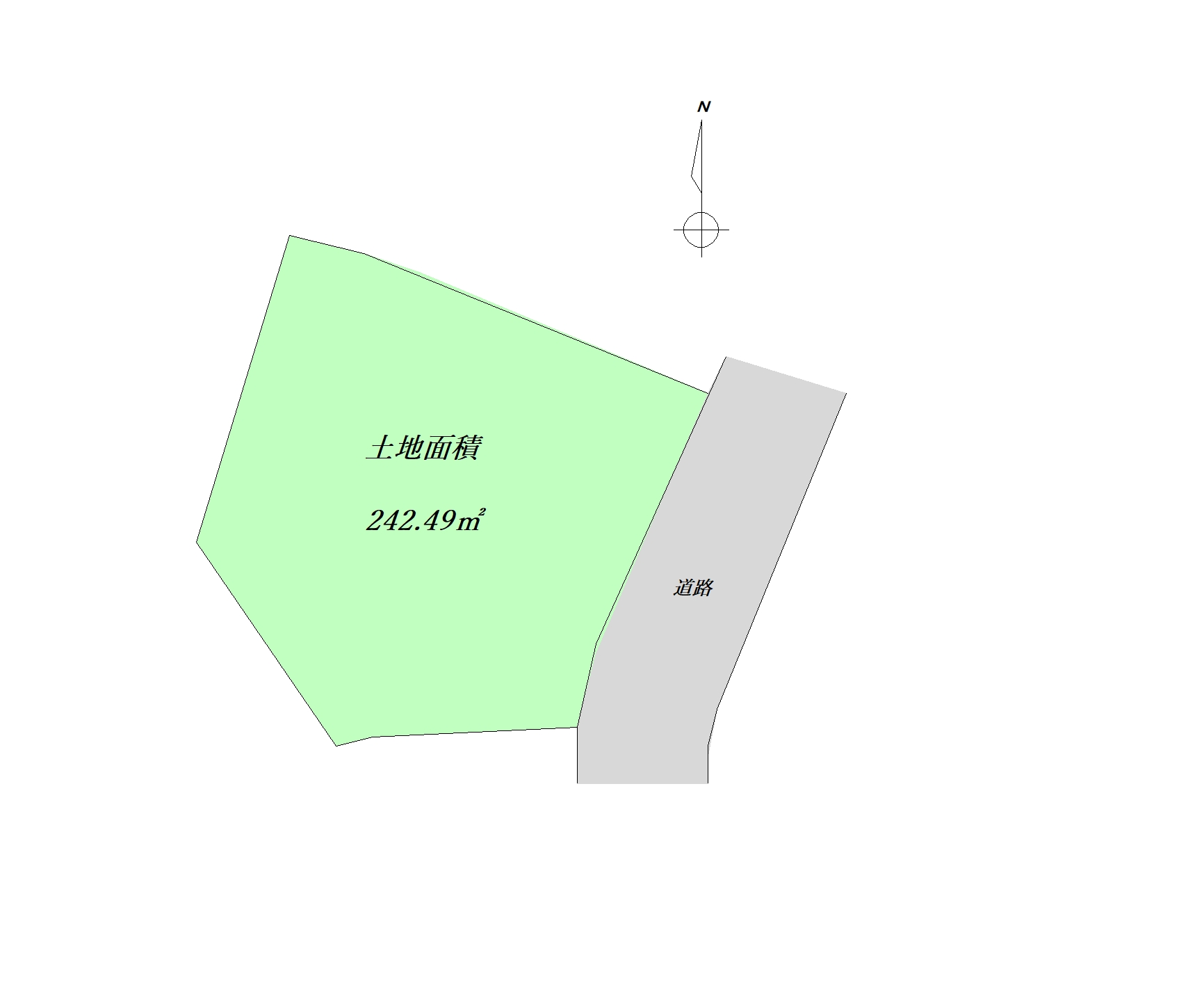 土地情報館　区割図