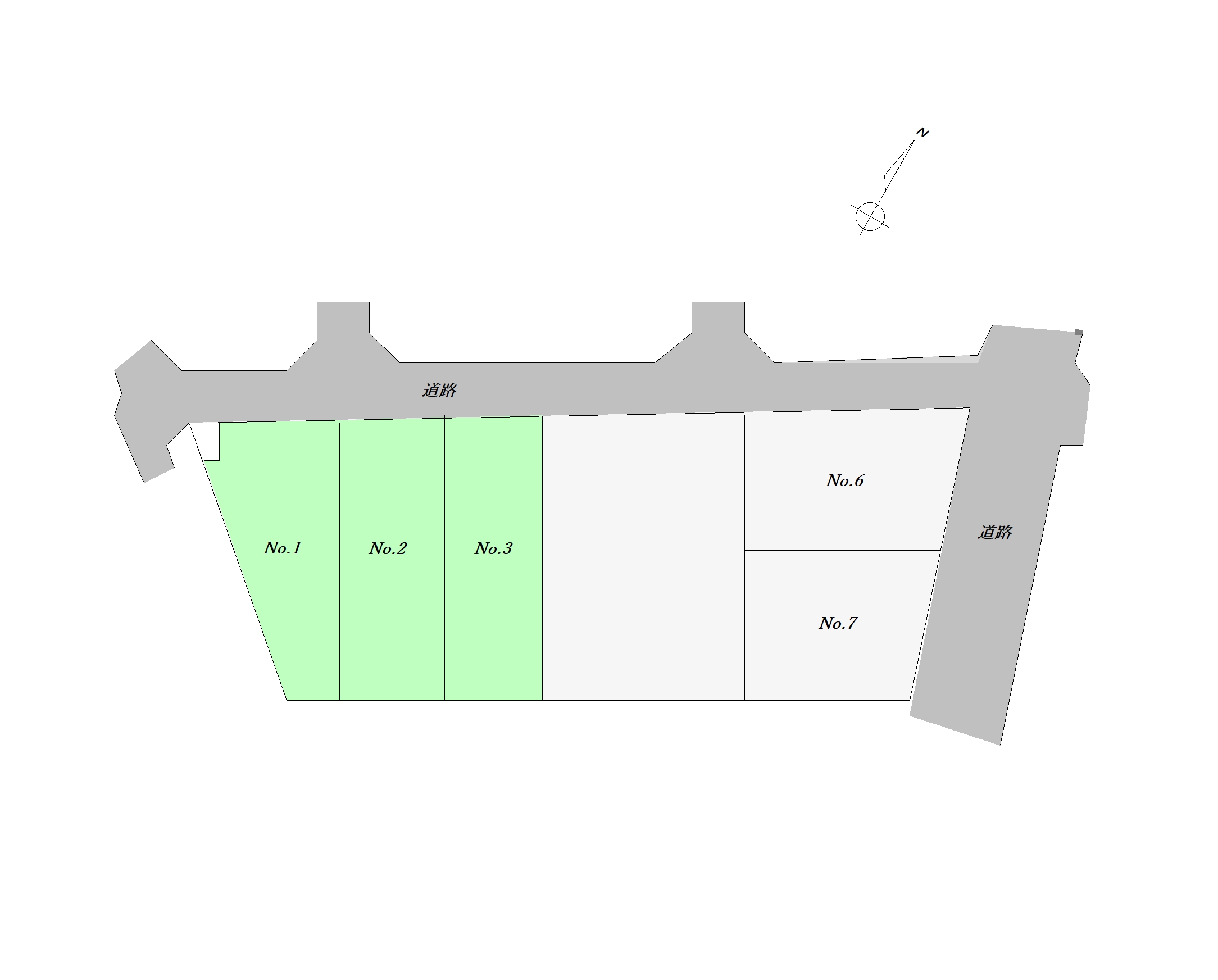 土地情報館用区割図
