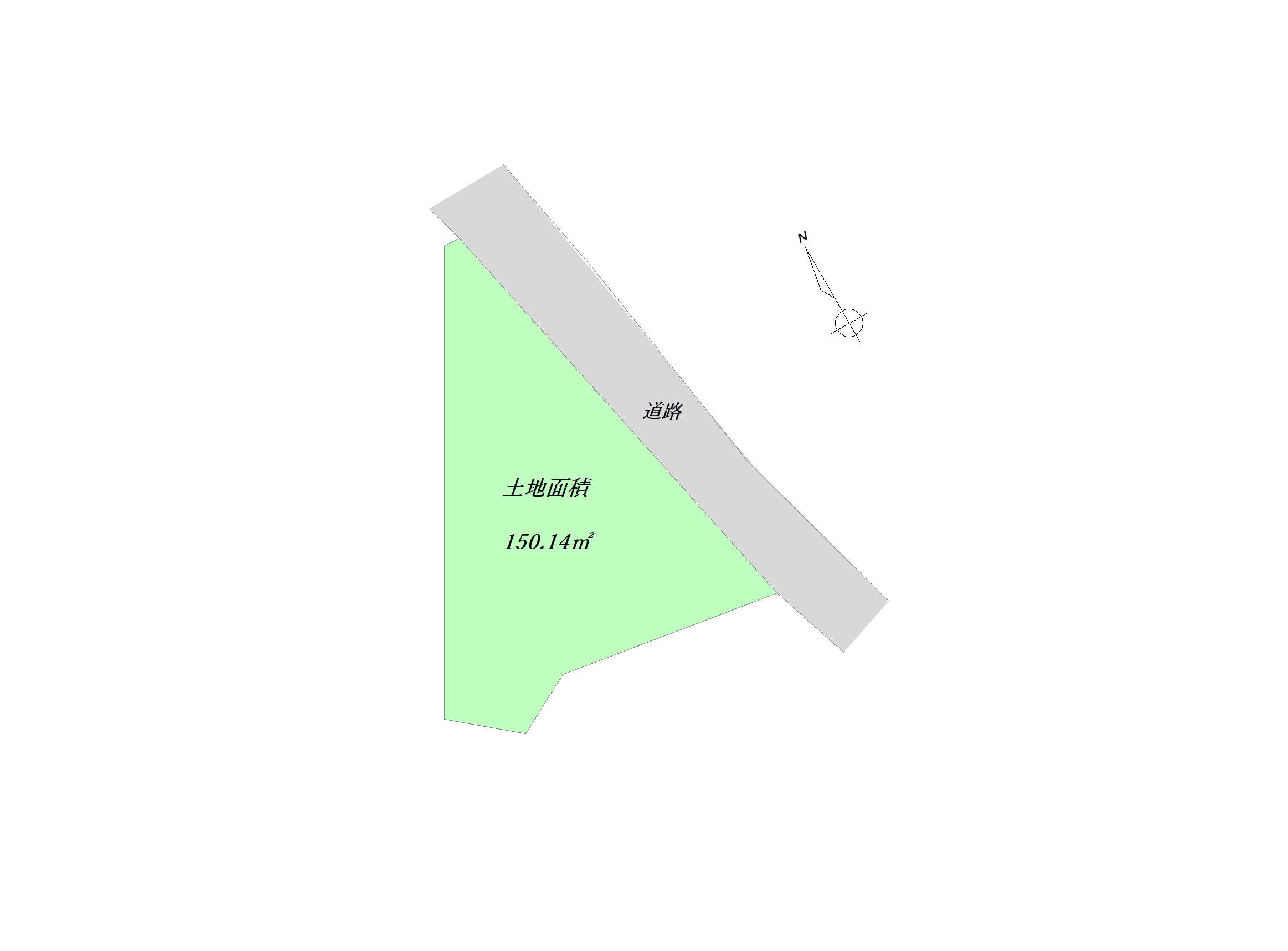 吉浦東本町2丁目　区割図(情報館用)